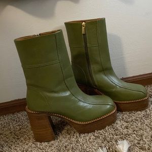 ASOS Design Romeo Leather Platform Boot